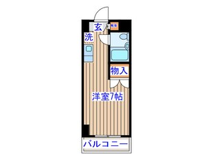 ハマコーポの物件間取画像